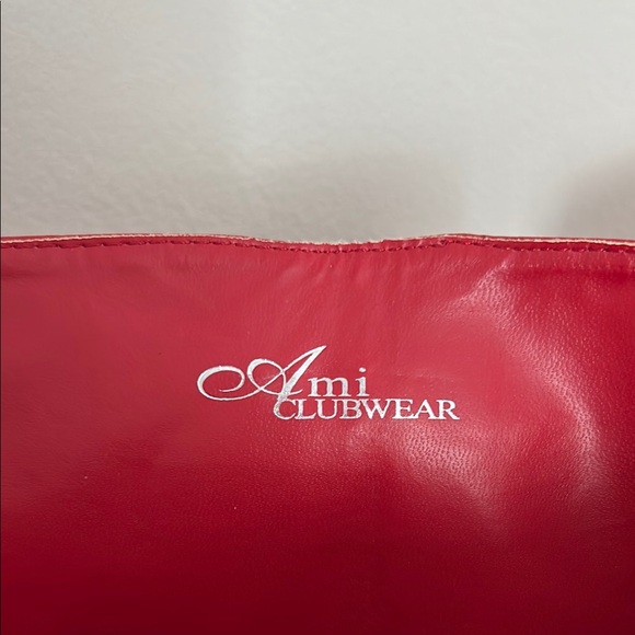 Red Over the Knee Boots - Picture 8 of 16